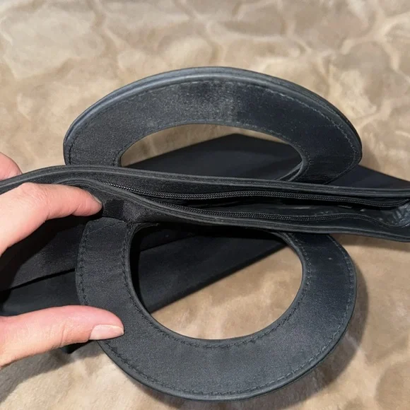 Dior Black Clutch with Gold Accent - Picture 8 of 9